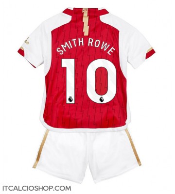 Arsenal Emile Smith Rowe #10 Prima Maglia Bambino 2023-24 Manica Corta (+ Pantaloni corti)